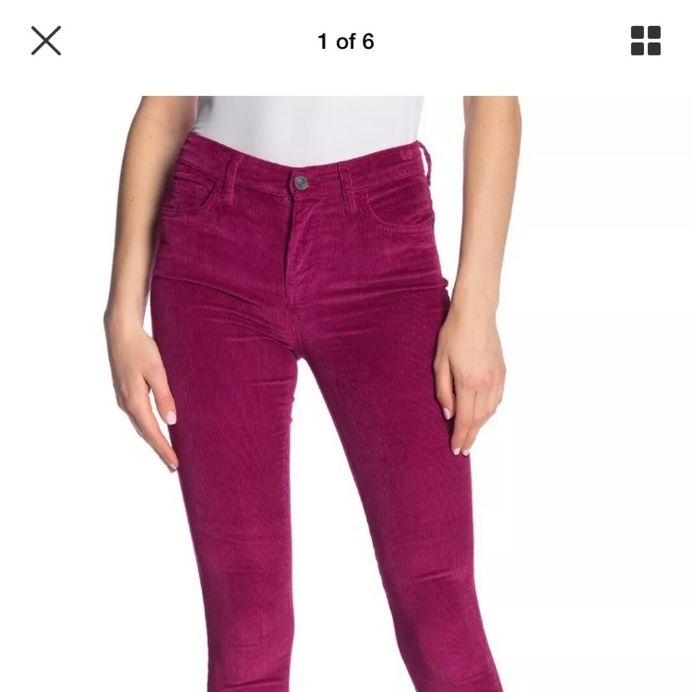 Current Elliott “High Waist Stiletto” pants 23 NEW